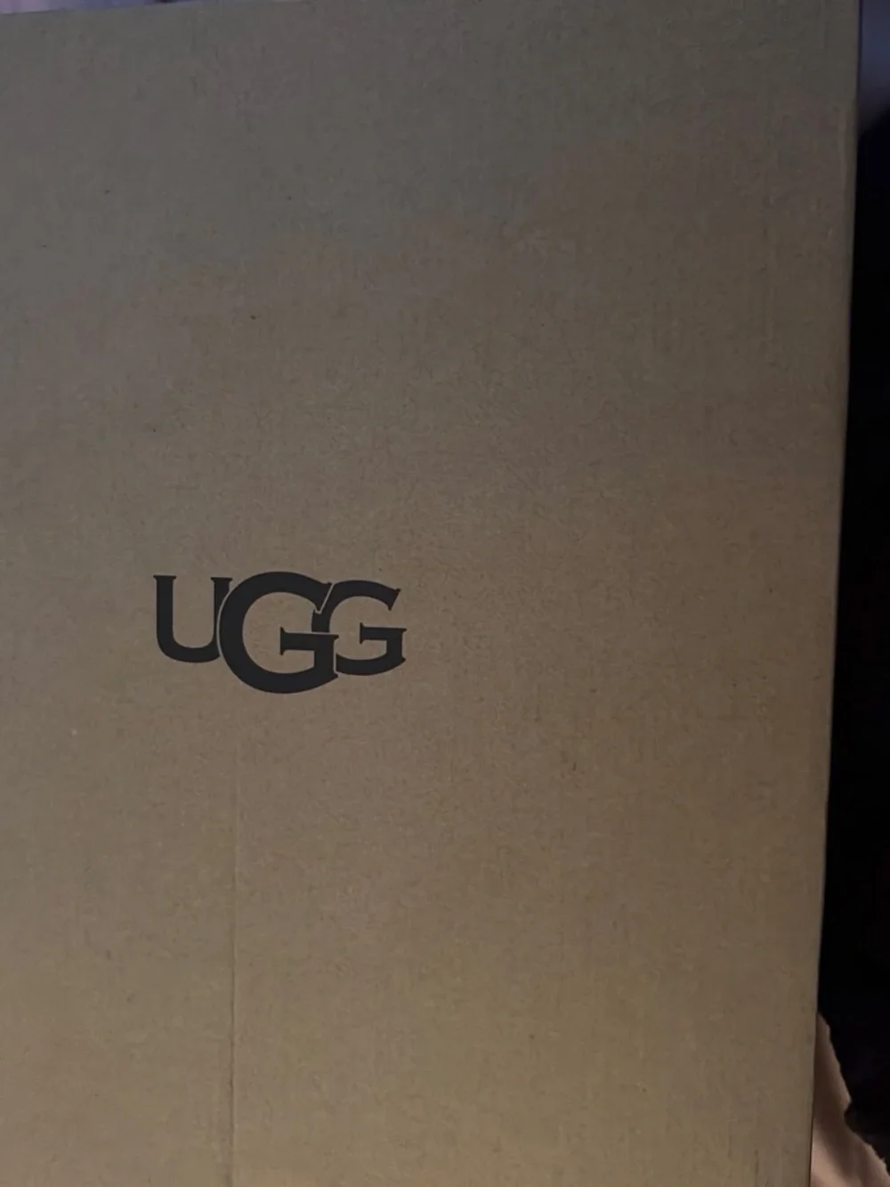 UGG Men's Black Suede Ankle Boots with Platform Sole